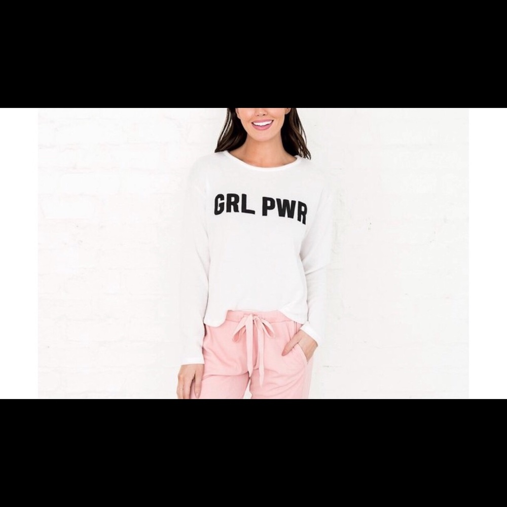 GRL PWR light weight sweatshirt